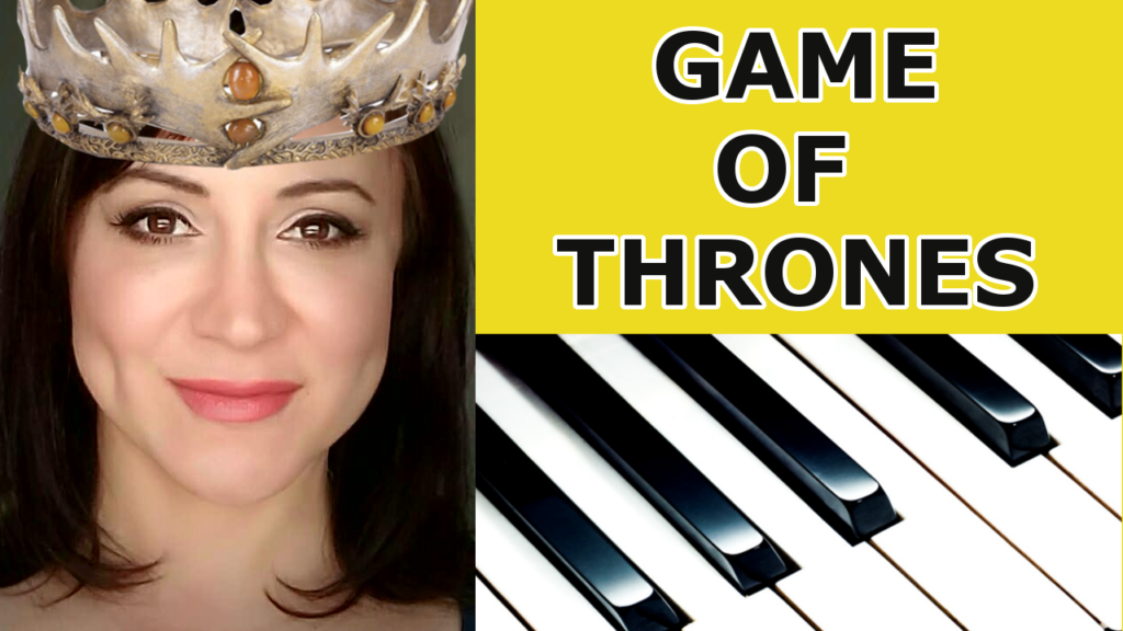 Game of Thrones piano cover sheet music tutorial