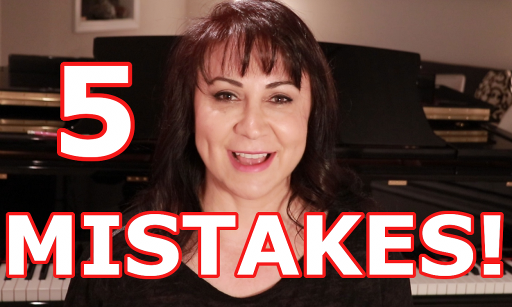 5 mistakes beginning pianists make