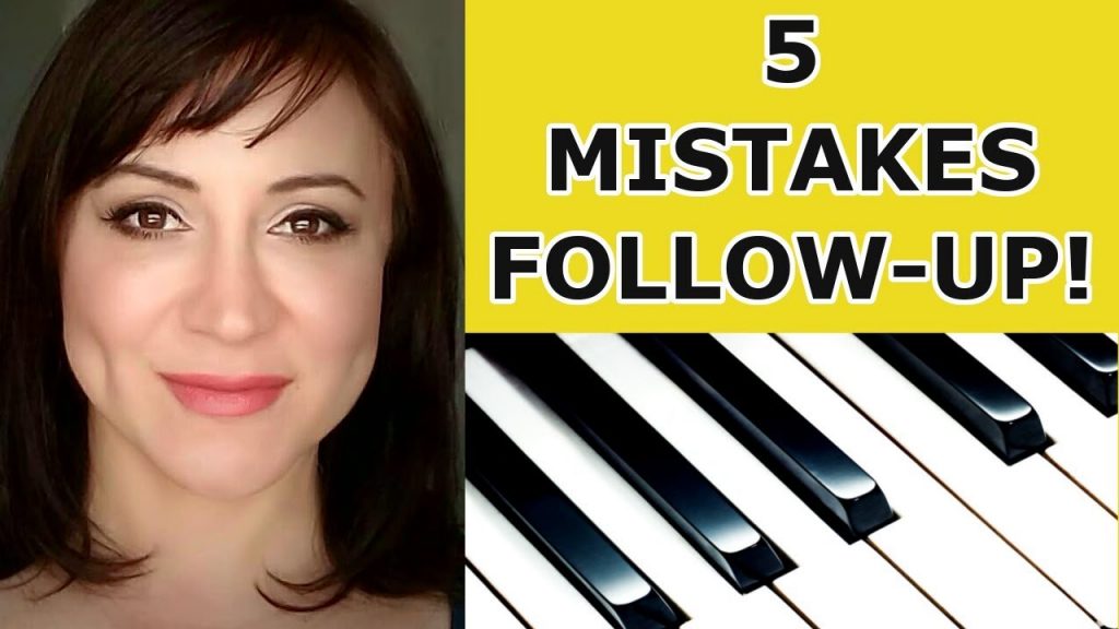 what mistakes do pianists make